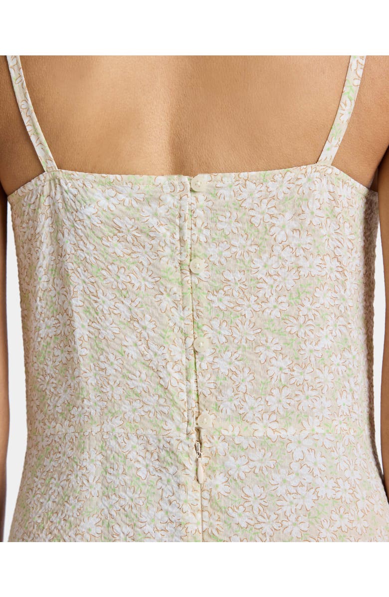 Santorelli DAVIN Fit and Flare Midi Dress, Alternate, color, Feather