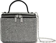 Reiss Nova Crystal Embellished Box Clutch