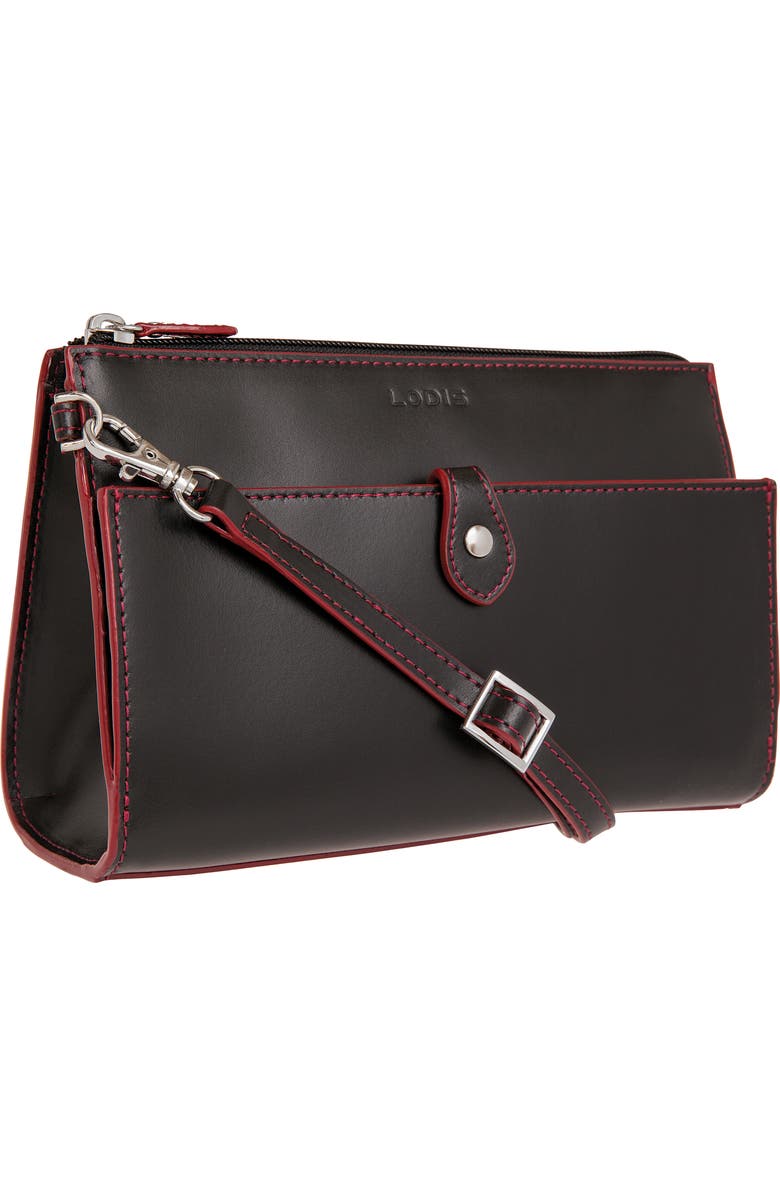 LODIS Los Angeles Audrey Under Lock & Key Vicky Convertible Leather Crossbody Bag, Alternate, color,