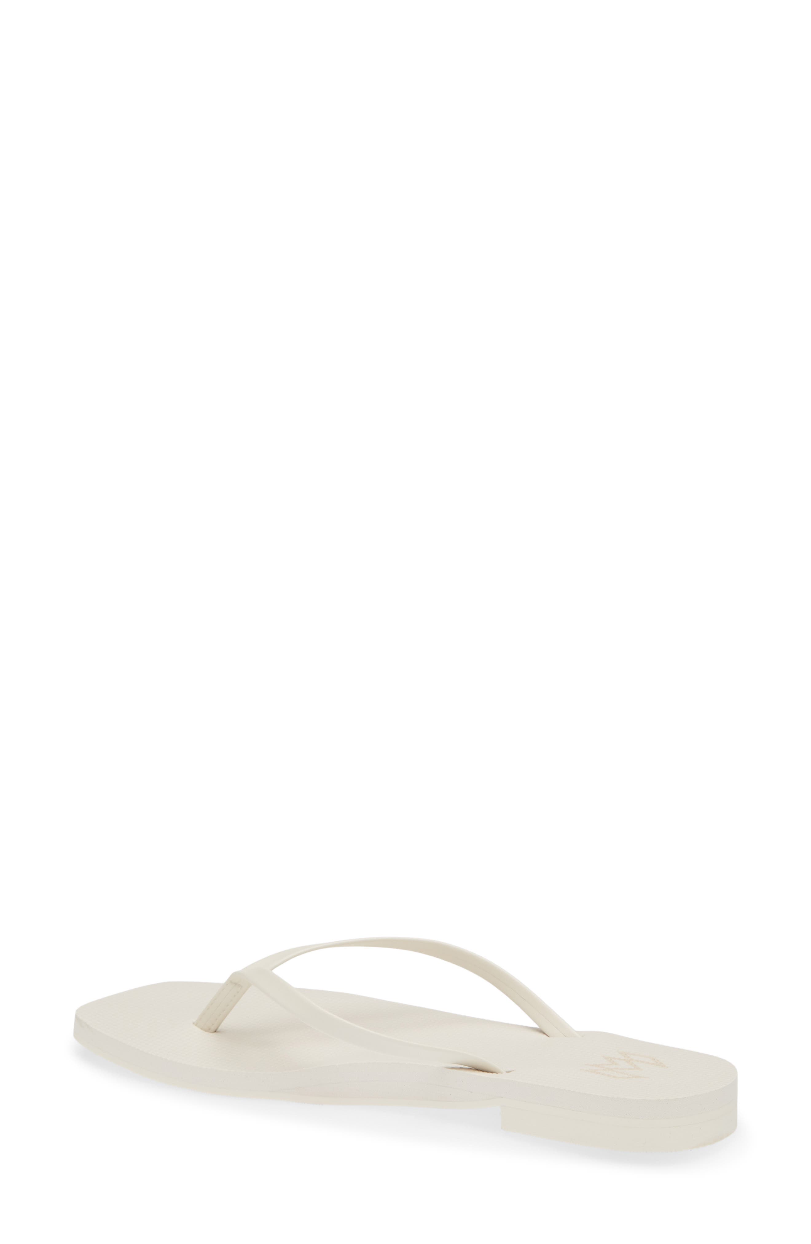 Malvados Lola Square Toe Flip-Flop, Alternate, color, Ash