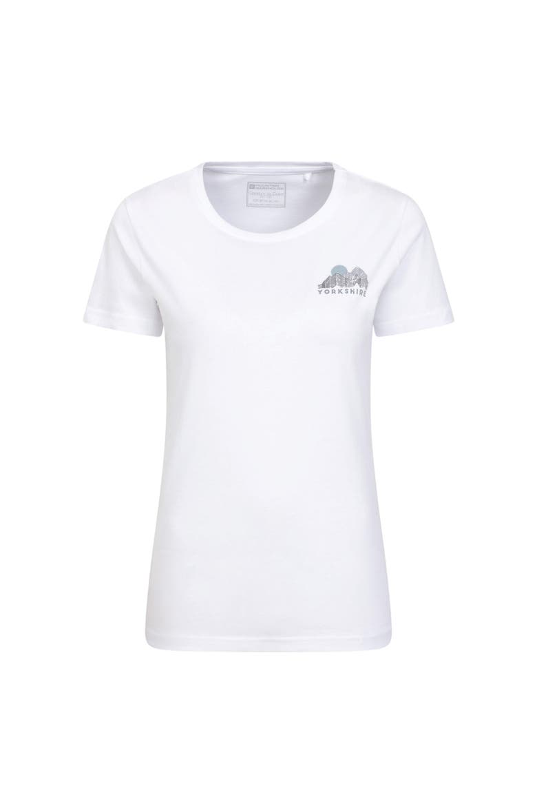 Yorkshire Mountain T-Shirt, Main, color, White