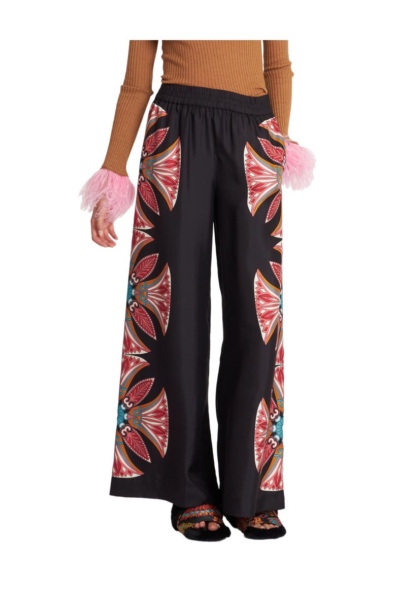 La DoubleJ Palazzo Pants Placée Lotus Pink, Main, color,