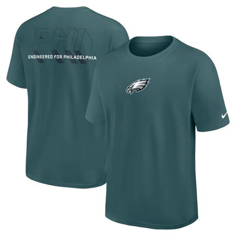 Men's Nike Midnight Green Philadelphia Eagles Dominate The Game Essential Max90 T-Shirt
