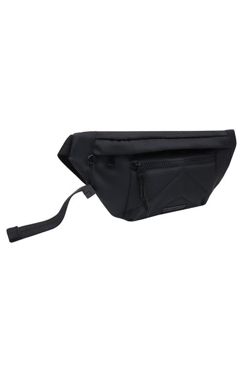 Hedgren Bolt Water Repellent Recycled Polyester Belt Bag In Black