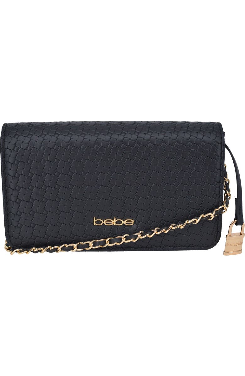 bebe Otto Crossbody Bag, Main, color, Black