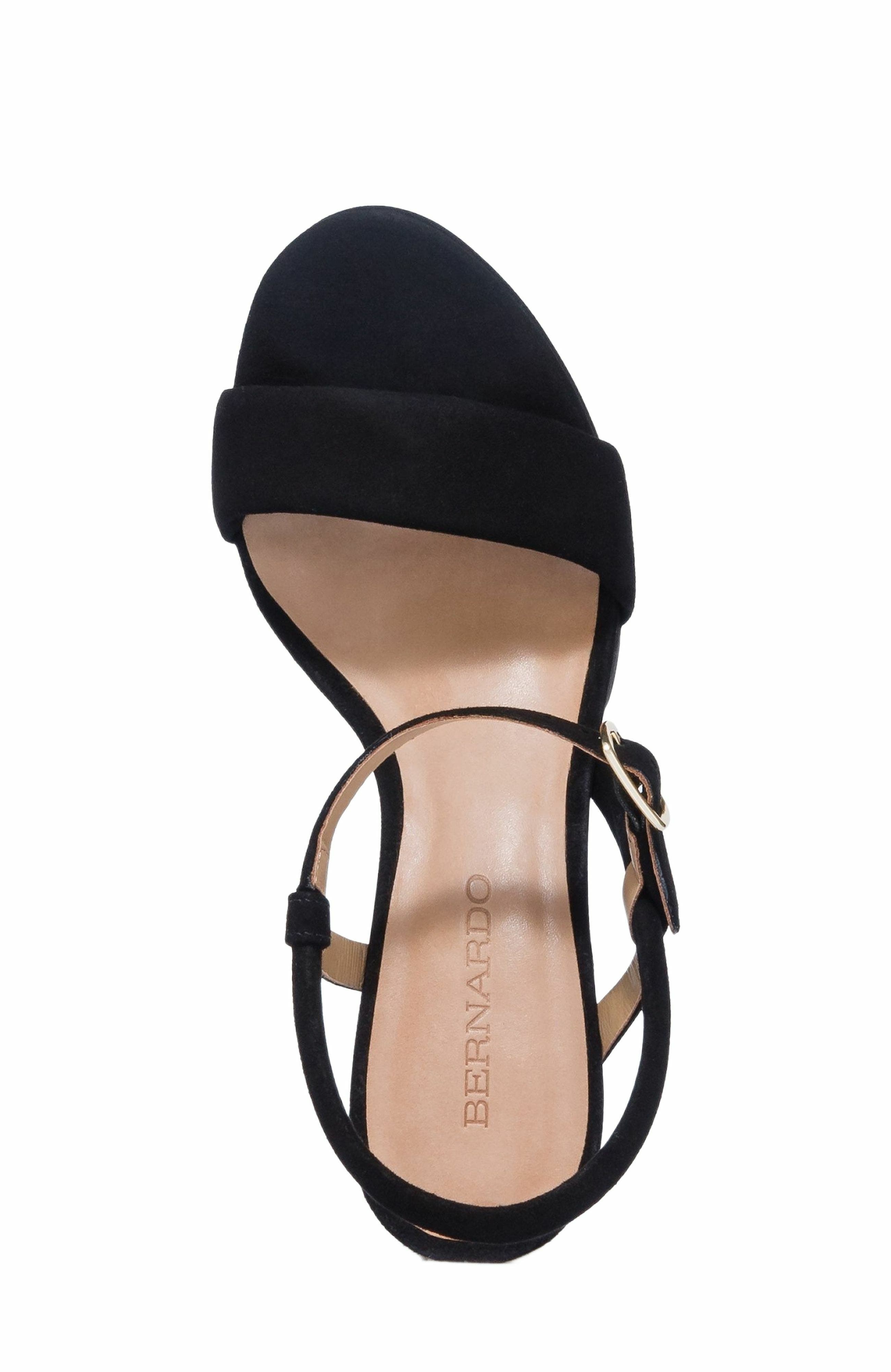 Bernardo Footwear Ventura Platform Sandal, Alternate, color, Black
