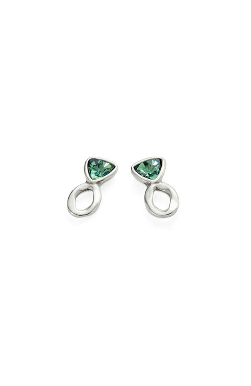 Unode50 Green Cluster Studs In Metallic