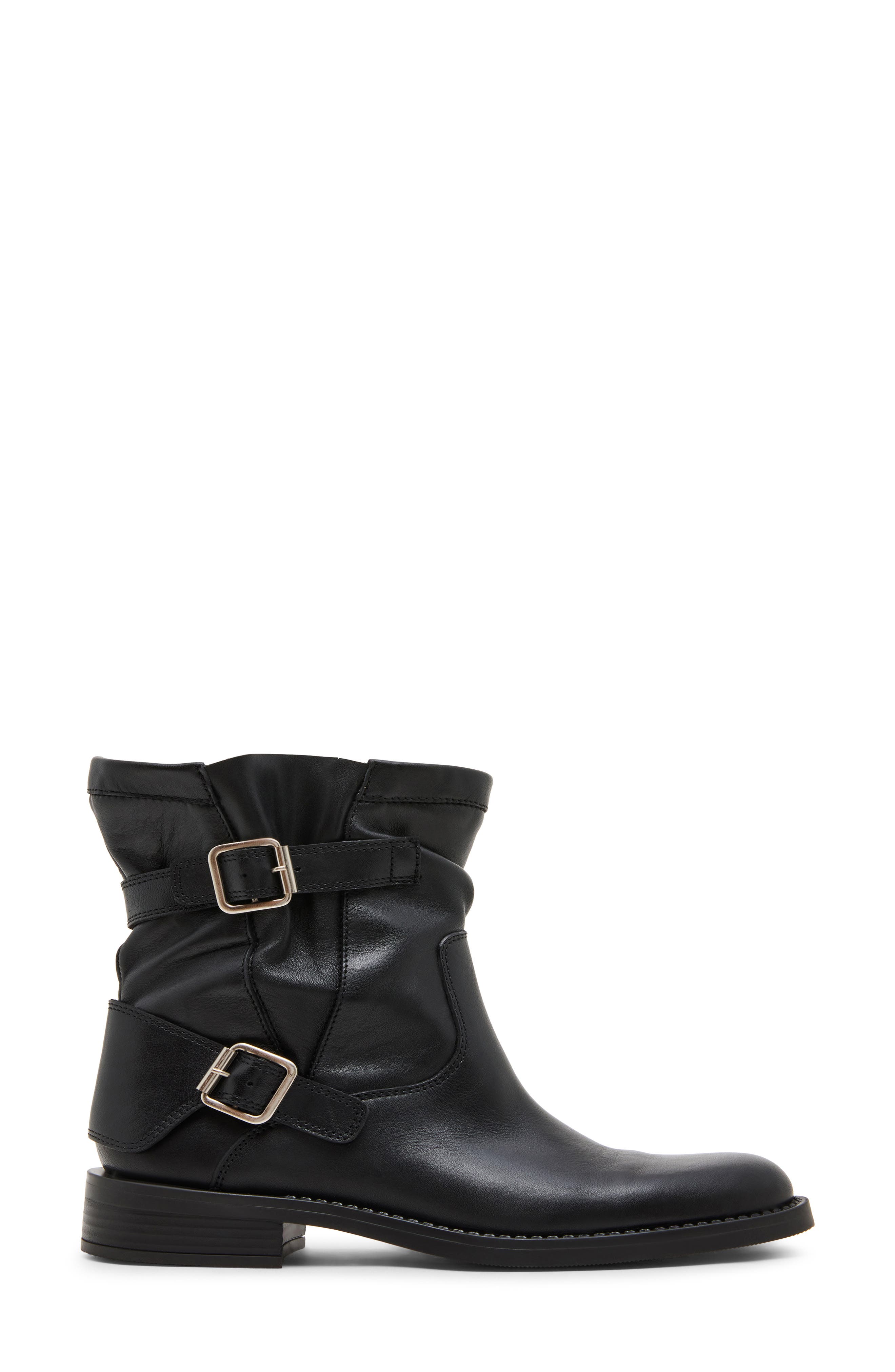 Denis Moto Bootie, Alternate, color, BLACK LEATHER