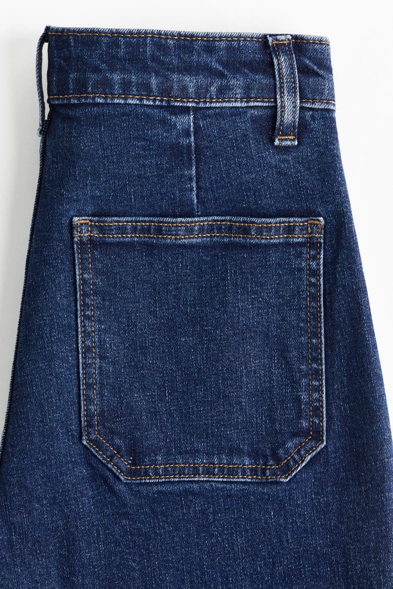 Wide High Jeans, Alternate, color, Denim blue