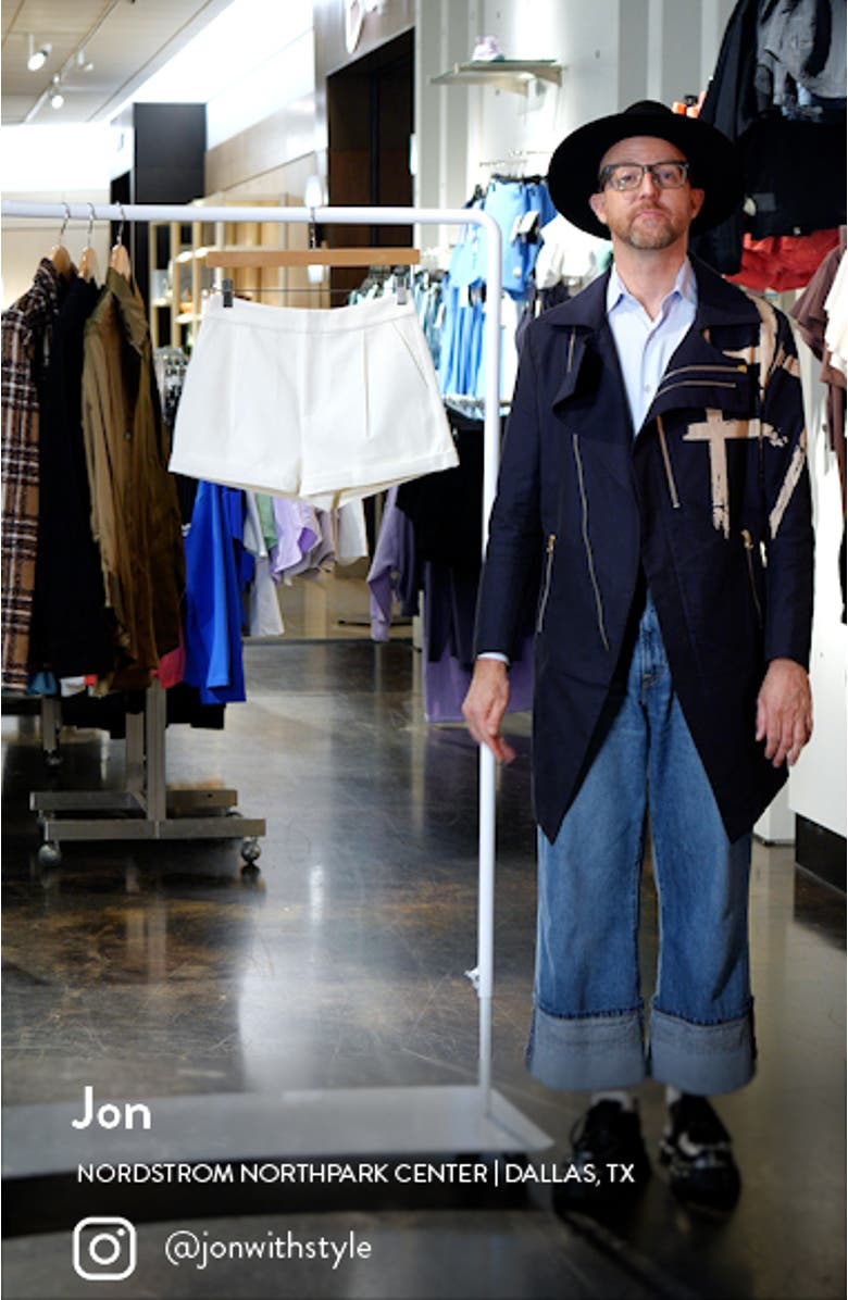 Pleated Low Rise Shorts, sales video thumbnail