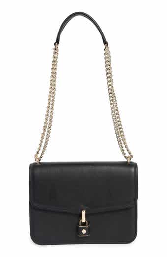 Kate Spade New York locket small grain leather shoulder bag