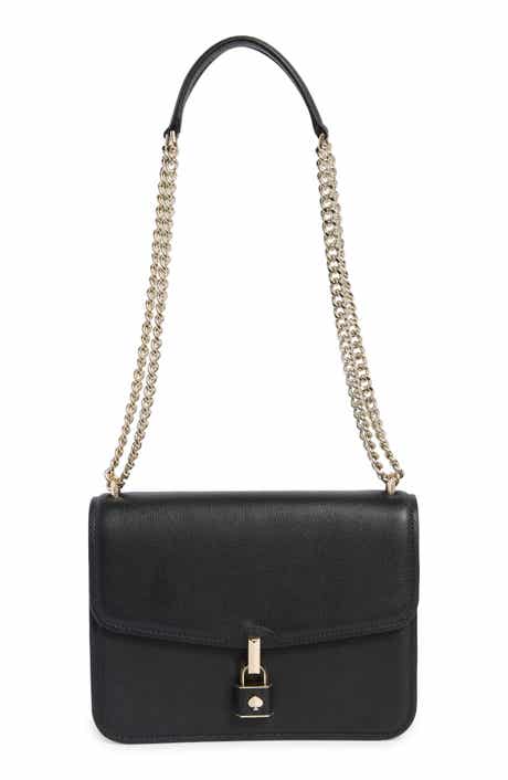 Kate Spade New York locket small grain leather shoulder bag