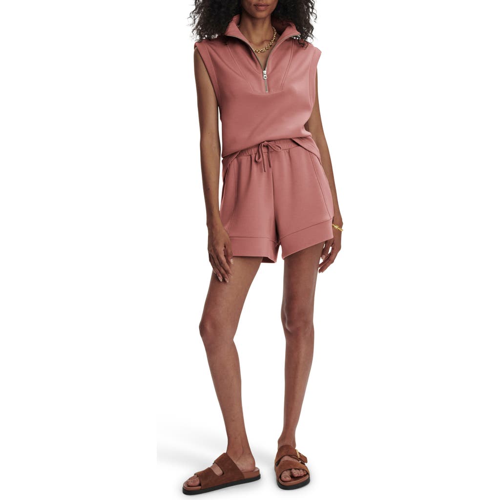Varley Atrium High Waist Shorts In Canyon Rose