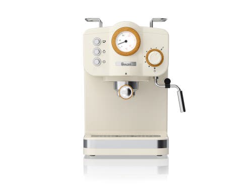 Swan Nordic Pump Espresso Coffee Machine In White