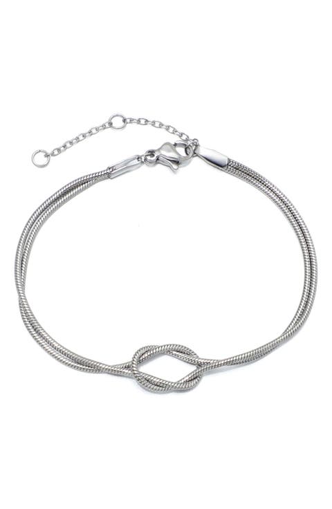 Knotted Chain Bracelet