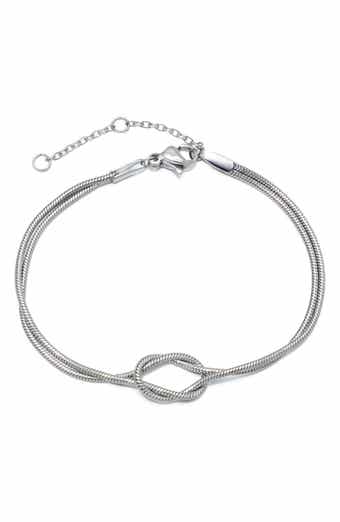 Adornia Knotted Chain Bracelet