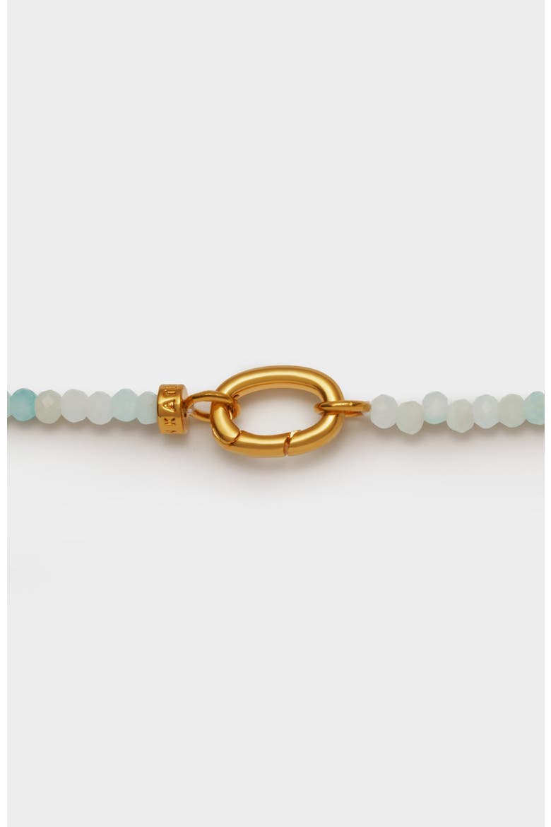 Amazonite Bracelet, Alternate, color, Gold