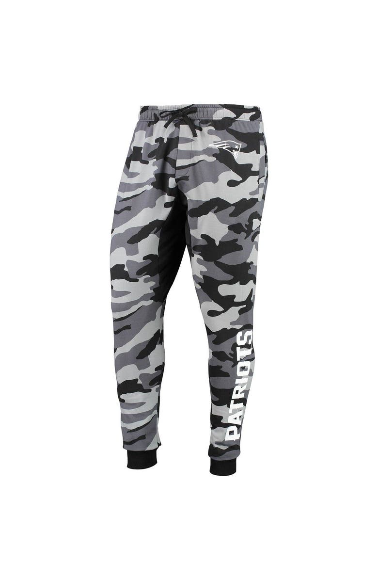 FOCO Men's FOCO Black New England Patriots Camo Jogger Pants, Alternate, color, 