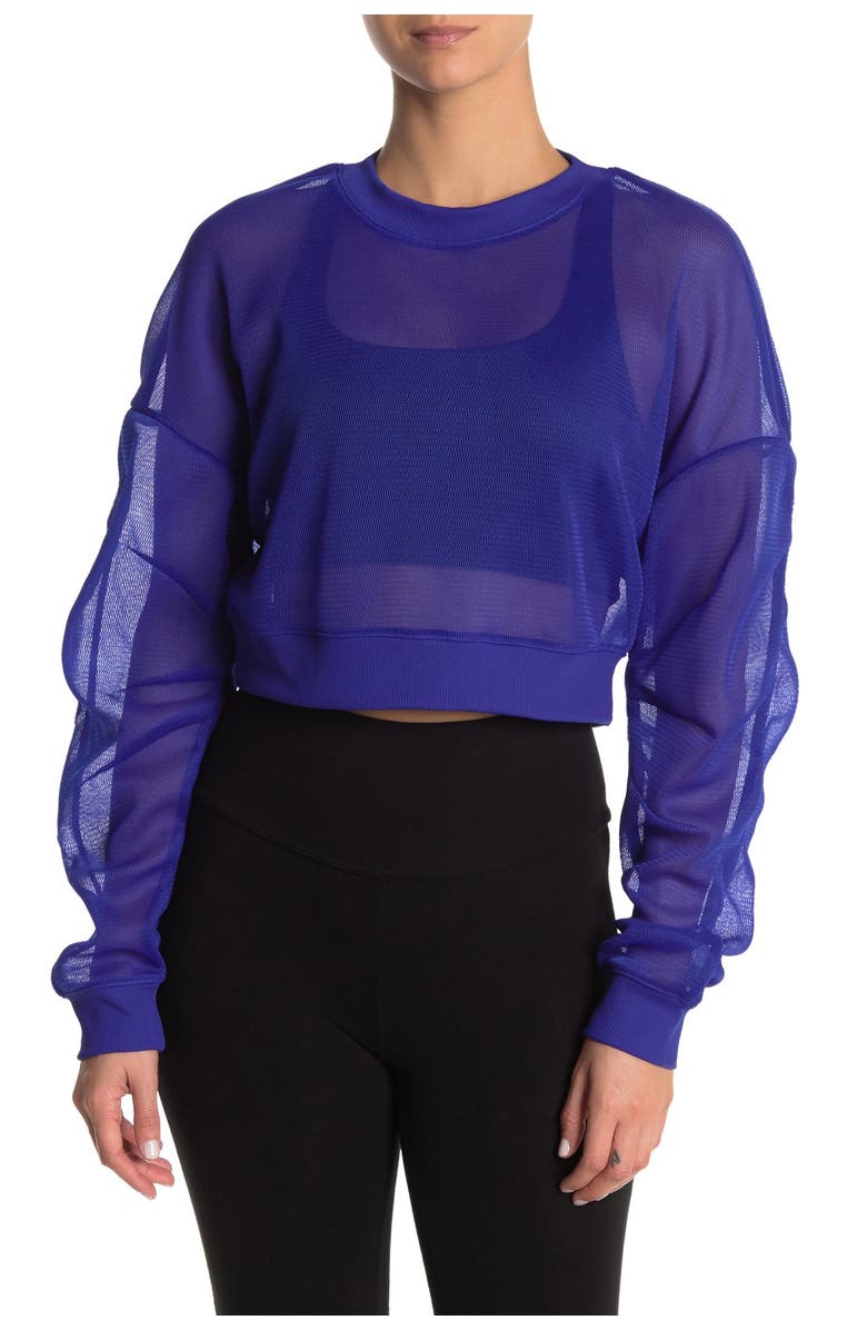 Alo Row Long Sleeve Sweatshirt, Alternate, color,