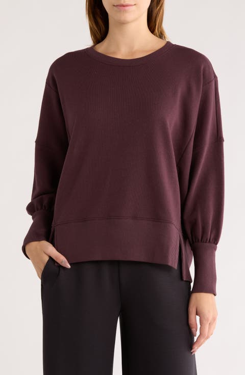 Wind Down Terry Volume Crewneck Sweatshirt