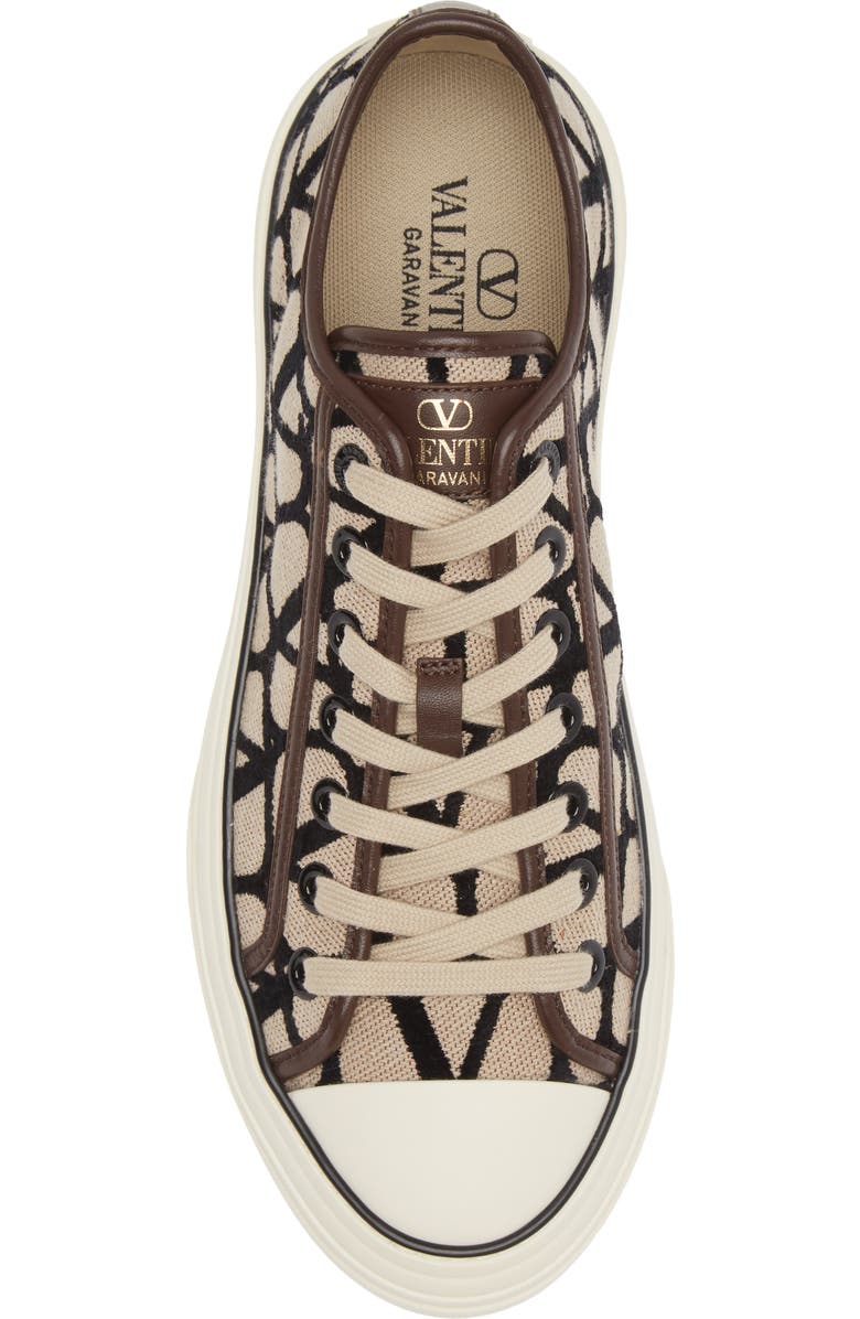 Valentino Garavani VLOGO Toile Low Top Sneaker, Alternate, color,