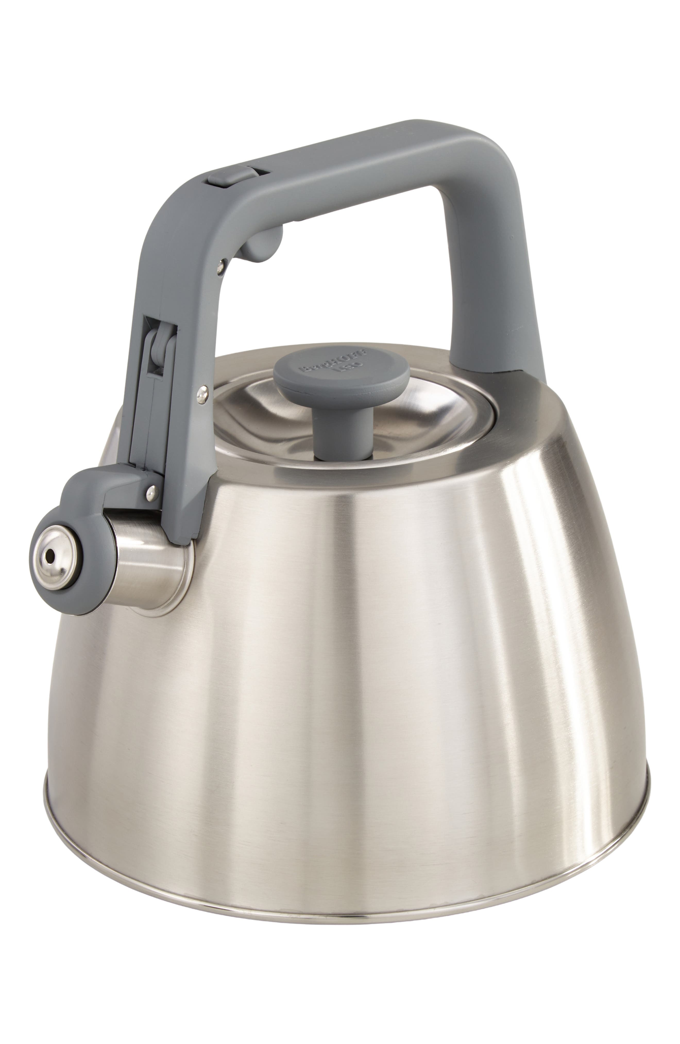 Leo Anthracite Stainless Steel Whistling Kettle