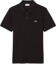 Lacoste Essentials Classic Fit Cotton Blend Piqué Polo
