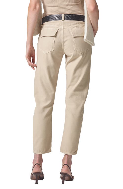 Citizen Of Humanity Citizens Of Humanity Leah Sateen Cargo Pants In Sand