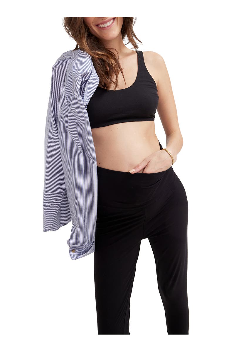 HATCH The Maternity Bodyflex Legging, Alternate, color, Black