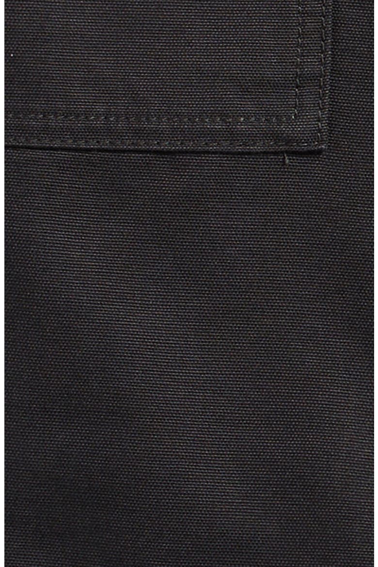Kids' Hyped Cotton Canvas Shorts, Alternate, color, WASHED BLACK