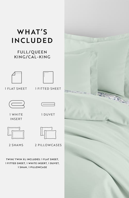 Homespun Bundle Duvet Set In Mint