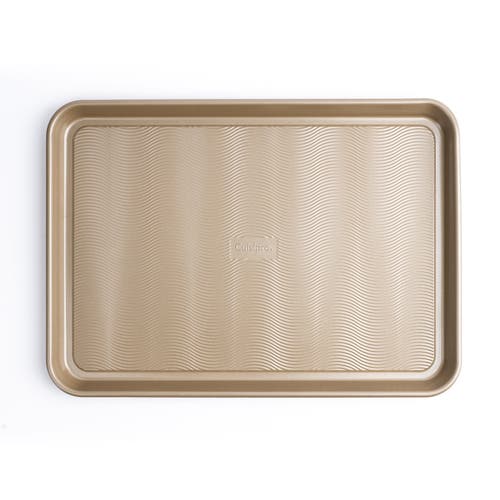 Cuisipro 17.5 X 11.75-inch Rectangular Steel Nonstick Baking Sheet Pan In Brown