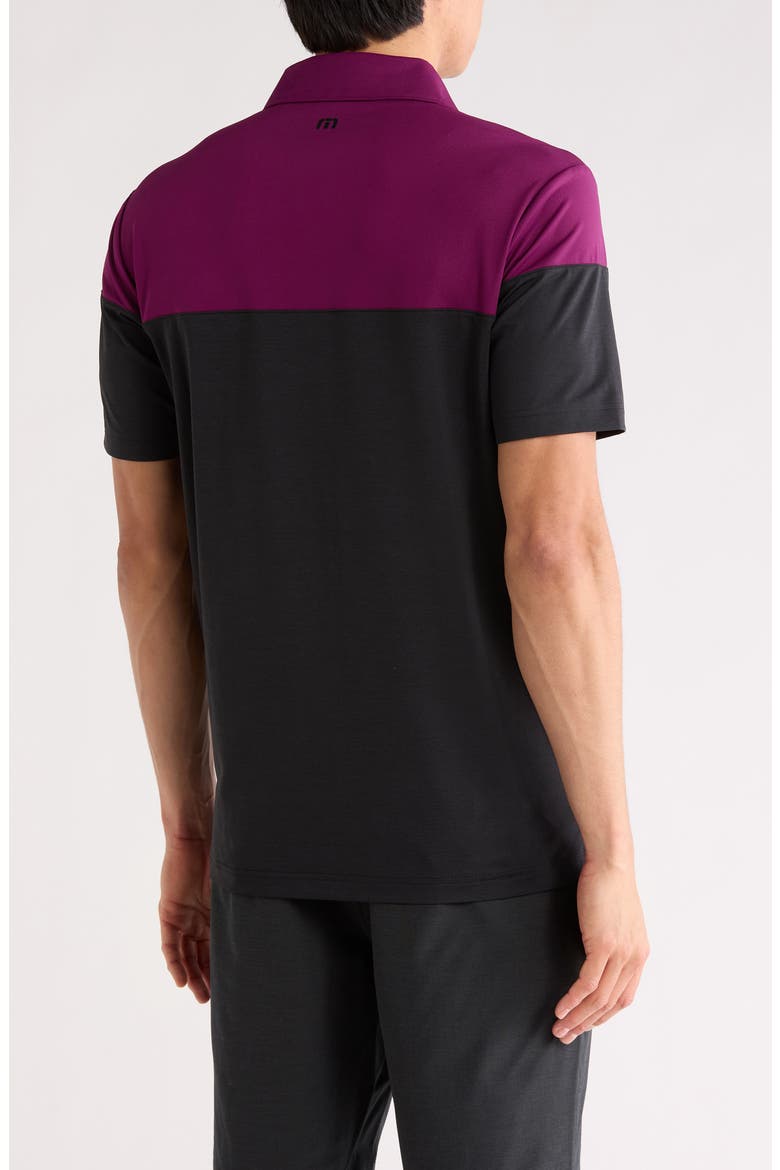Pushback Knit Polo, Alternate, color, BLACK