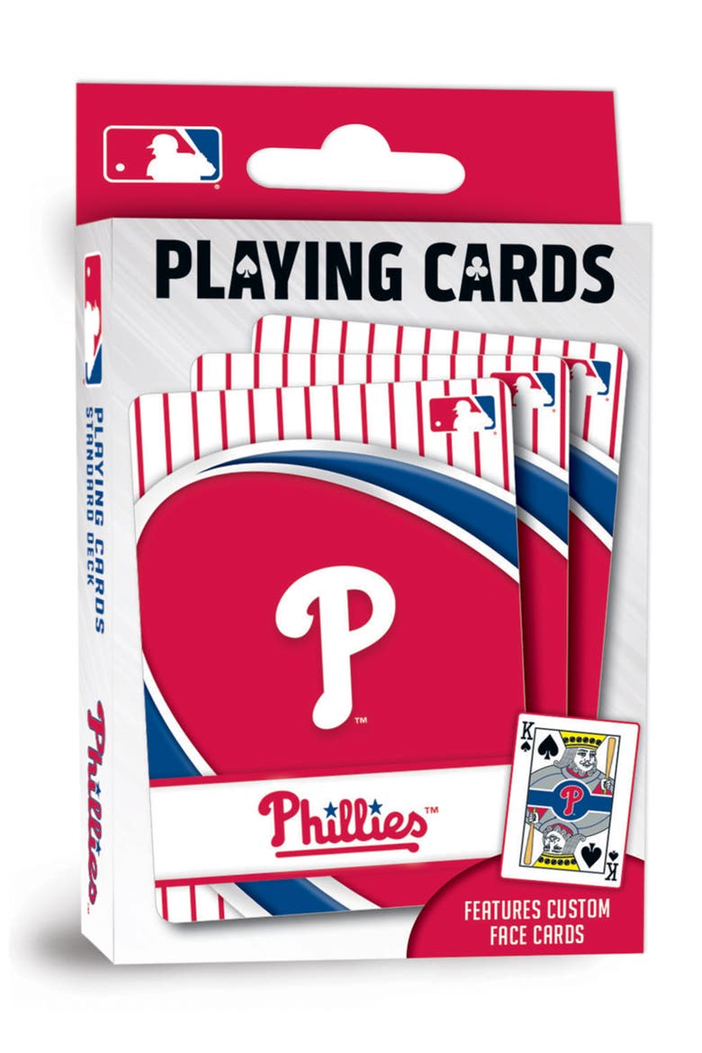 Philadelphia Phillies Playing Cards, Main, color, Multicolor