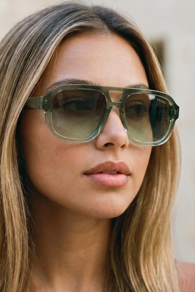 Dani Polarized Sunglass, Alternate, color, Mint