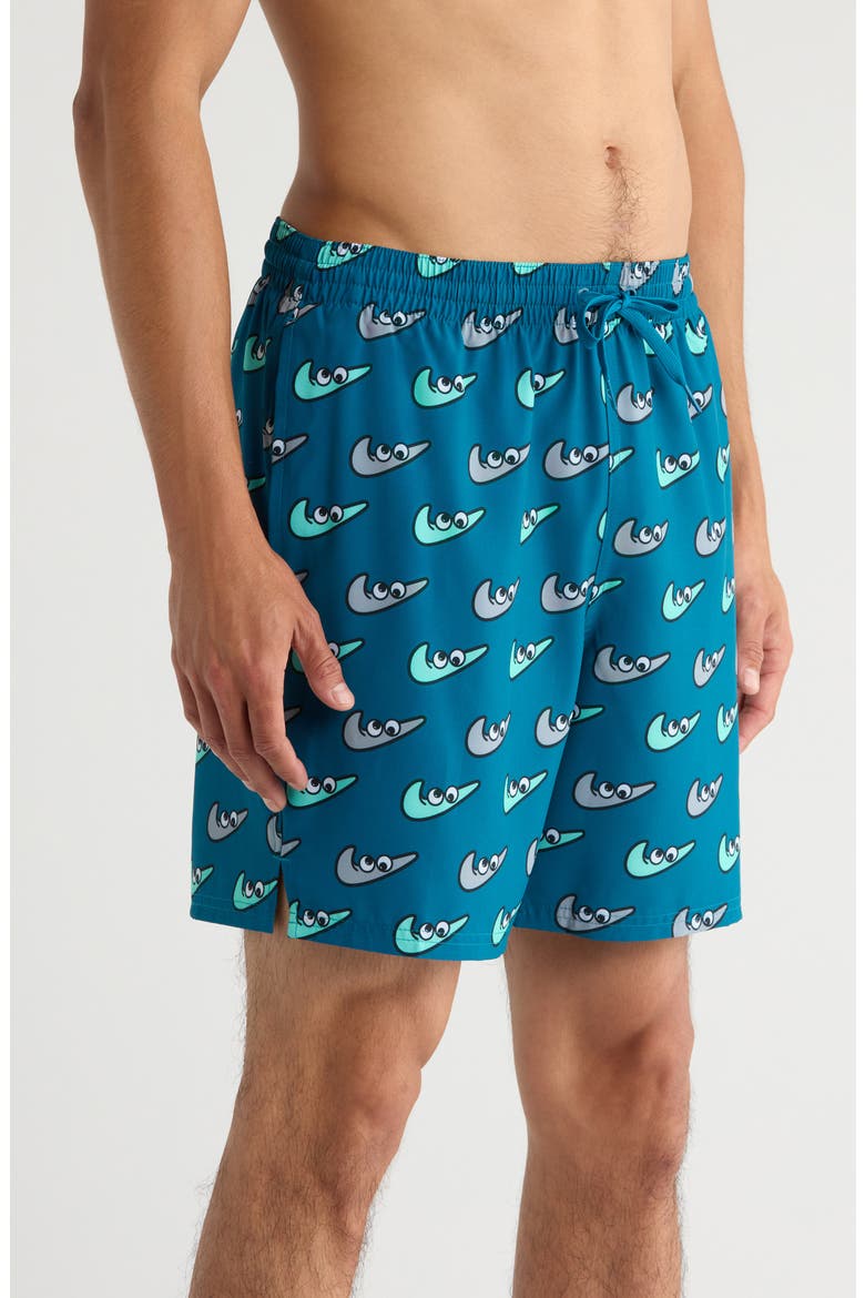 7-Inch Swim Trunks, Alternate, color, GREEN ABYSS