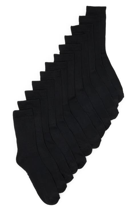 Foundational 6-Pack Half Crew Socks