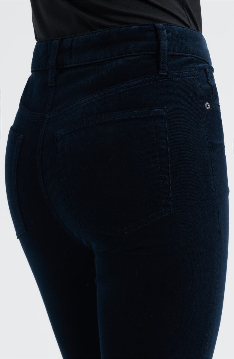 FRAME The Reboot High Waist Bootcut Corduroy Jeans, Alternate, color, Navy