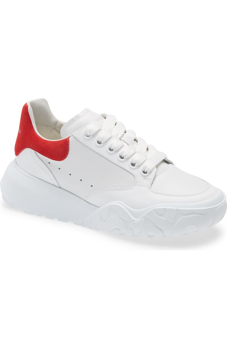 McQueen Court Trainer Sneaker, Alternate, color,