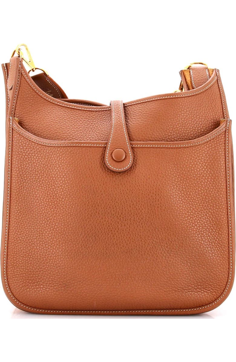 Pre-Owned Hermes Evelyne Bag Gen III Clemence PM, Alternate, color, Gold