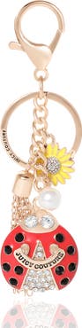 Juicy Couture Lucky Ladybug Charm Travel Keychain