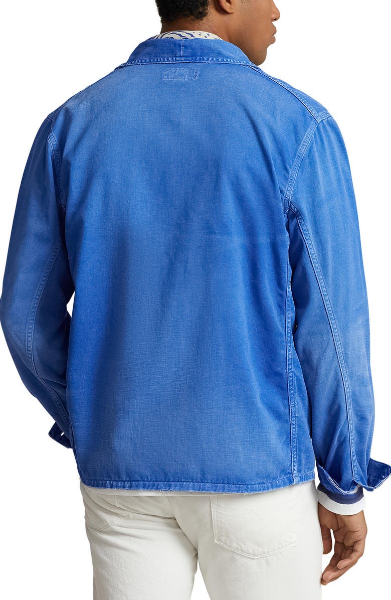 Polo Ralph Lauren Rustic Cotton Denim Jacket, Alternate, color,