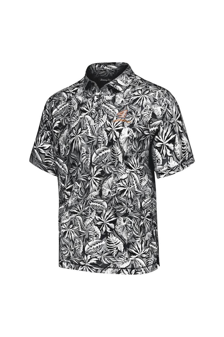 Men's Tommy Bahama Black Josh Berry Sport Tropical Score IslandZone Polo, Alternate, color, Black