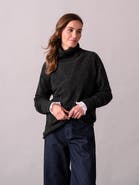 Celtic & Co. Geelong Wool Slouch Turtleneck Sweater