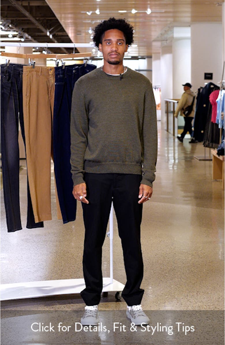 Campo Merino Wool Crewneck Sweater, sales video thumbnail