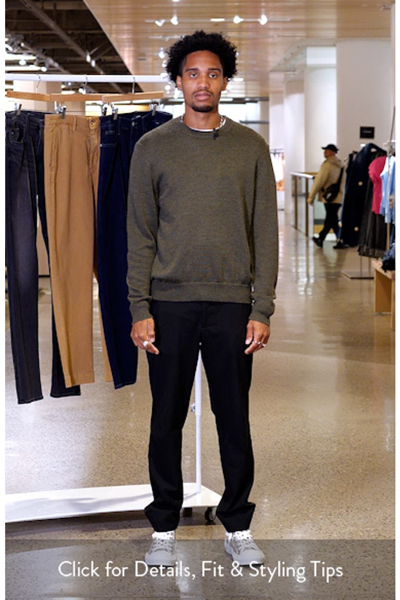 Campo Merino Wool Crewneck Sweater video