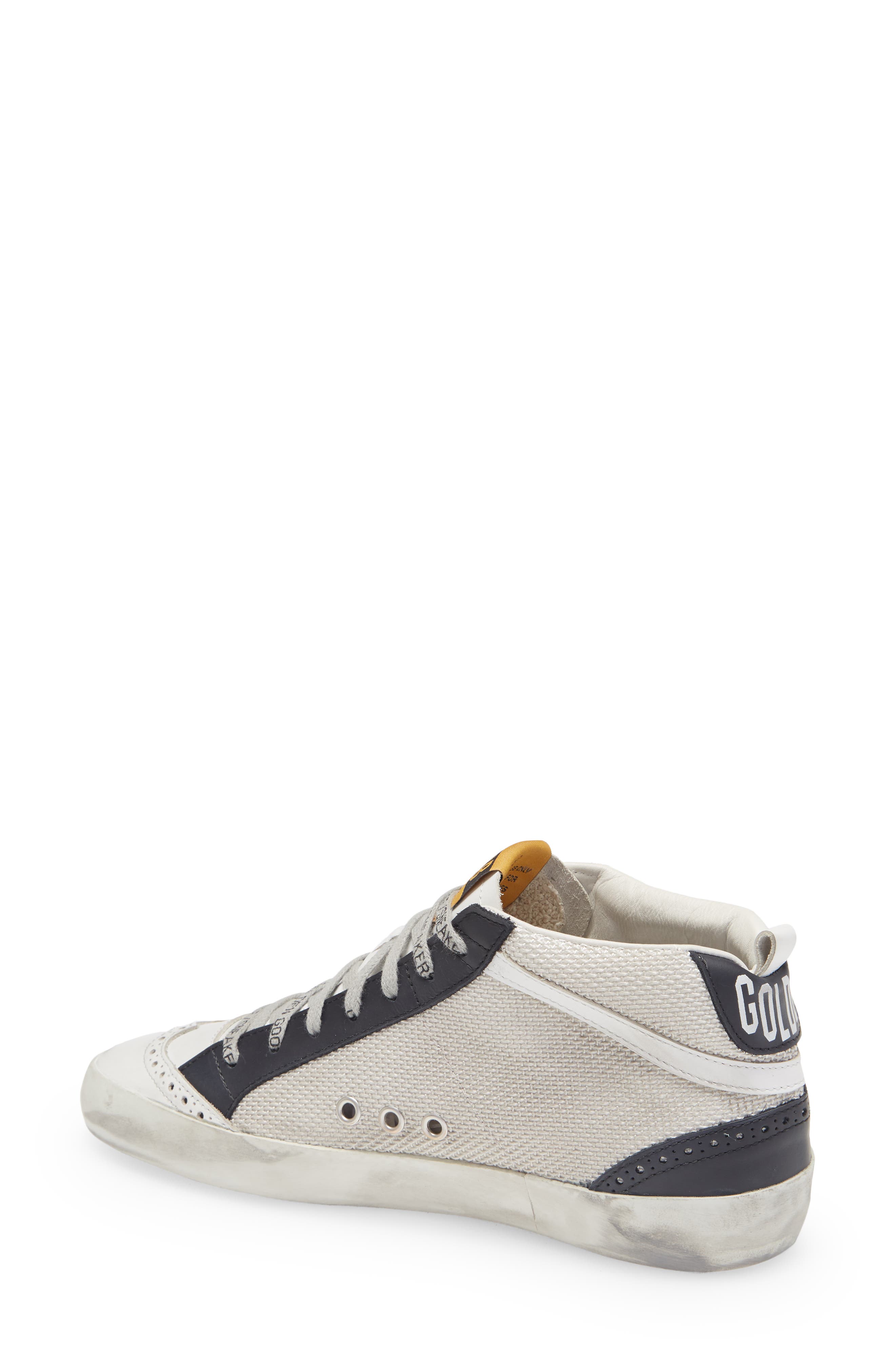 Golden Goose Mid Star Sneaker, Alternate, color, 