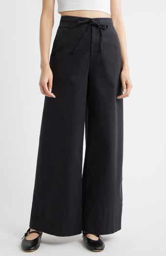 Treasure & Bond Drawstring Wide Leg Pants