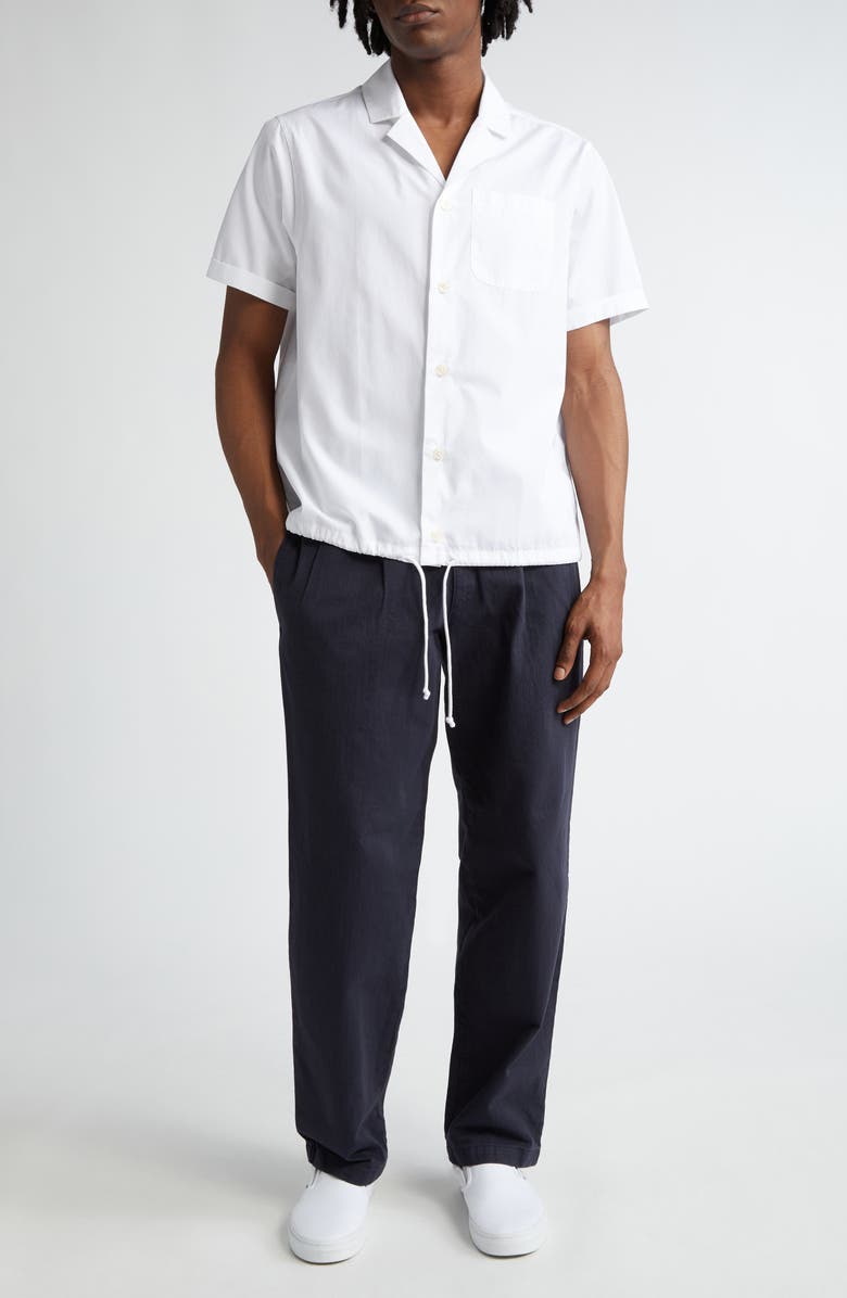 Noah Short Sleeve Cotton Button-Up Camp Shirt, Alternate, color,