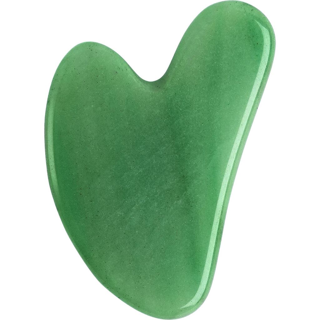 Mount Lai Rose Quartz Gua Sha In Green